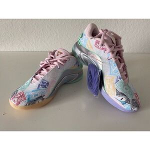 Nike LeBron XXII Monopoly Currency Shoes Sneakers 2 Laces FZ1097-100 Men's 9.5